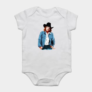 John Anderson - An illustration by Paul Cemmick Baby Bodysuit